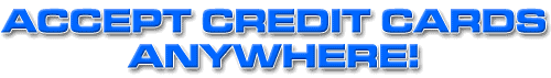 Merchant accounts - accept credit cards on your PC, Palm, Pocket PC, Nokia, Sony Ericsson, or Nextel!  $0 Startup fees- NO term commitments!